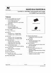 DataSheet NAND256W3A pdf